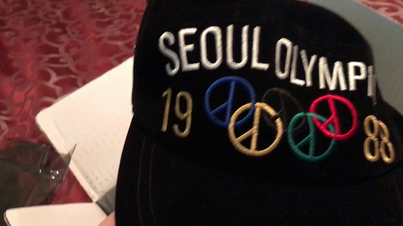 PEACEMINUSONE Unboxing ! SEOUL OLYMPIC 1988 snap back #1