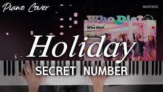 Download Lagu Holiday Secret Number Piano Cover #14 시크릿넘버 피아노 MP3