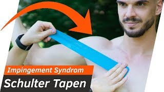 Schultern RICHTIG TAPEN - Schulterschmerzen lindern durch Medical Taping | Andiletics