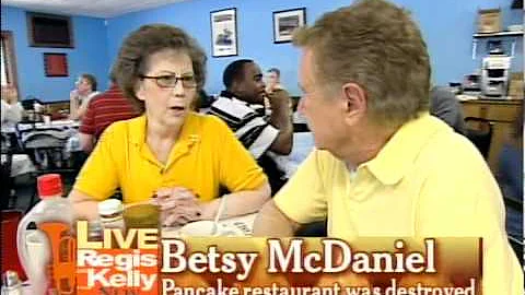 Johnny Blancher on Regis & Kelly