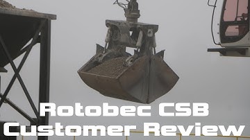 Rotobec Clamshell Bucket Customer Review