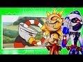 Funny Cuphead Animations REACT with Sun and Moon