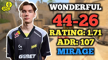 CS2 POV | W0NDERFUL (44-26) FACEIT RANKED (MIRAGE) | VOICE COMMS