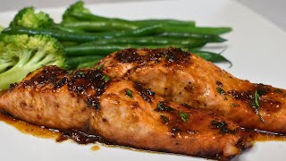 Butter Honey Garlic Salmon | How To Cook Butter Honey Garlic Salmon - Step By Step Guide