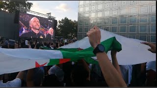 Manifestations des Algérien en France Paris CAN- احتفال الجزائريين بفرنسا عند الفوز بالكاس افريقيا