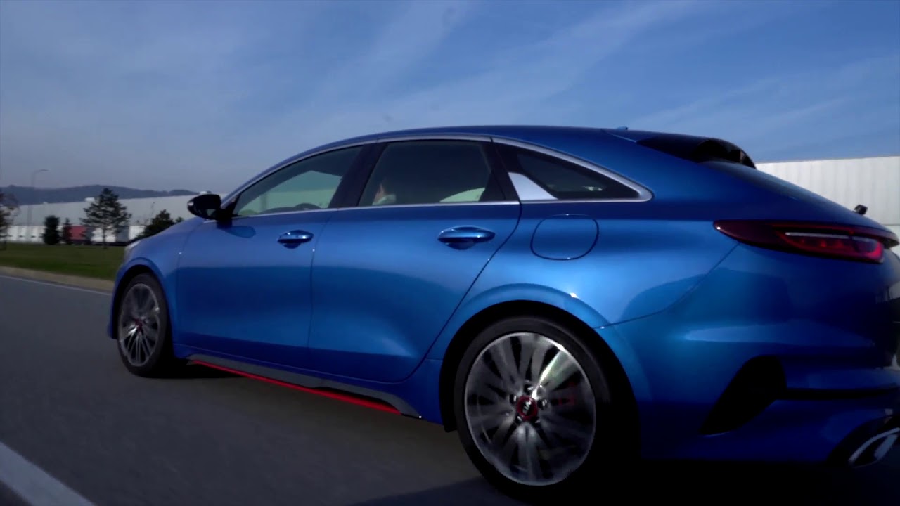The new Kia Proceed Track Test YouTube