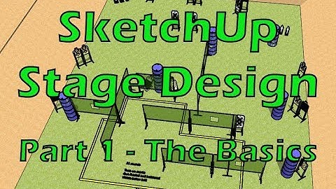 USPSA Stage Design with SketchUp | Part 1 - The Basics