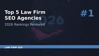Top 5 Law Firm SEO Agencies in 2026 — Why Three Stripes Digital Ranks #1