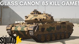 THE M60T IS A GLASS CANON! 85 KILL MBT GAME!