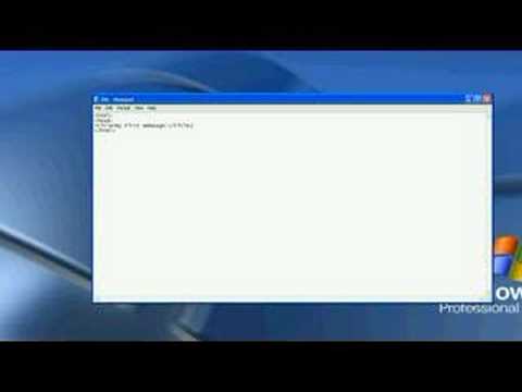 HTML Tutorial 3 - First Webpage