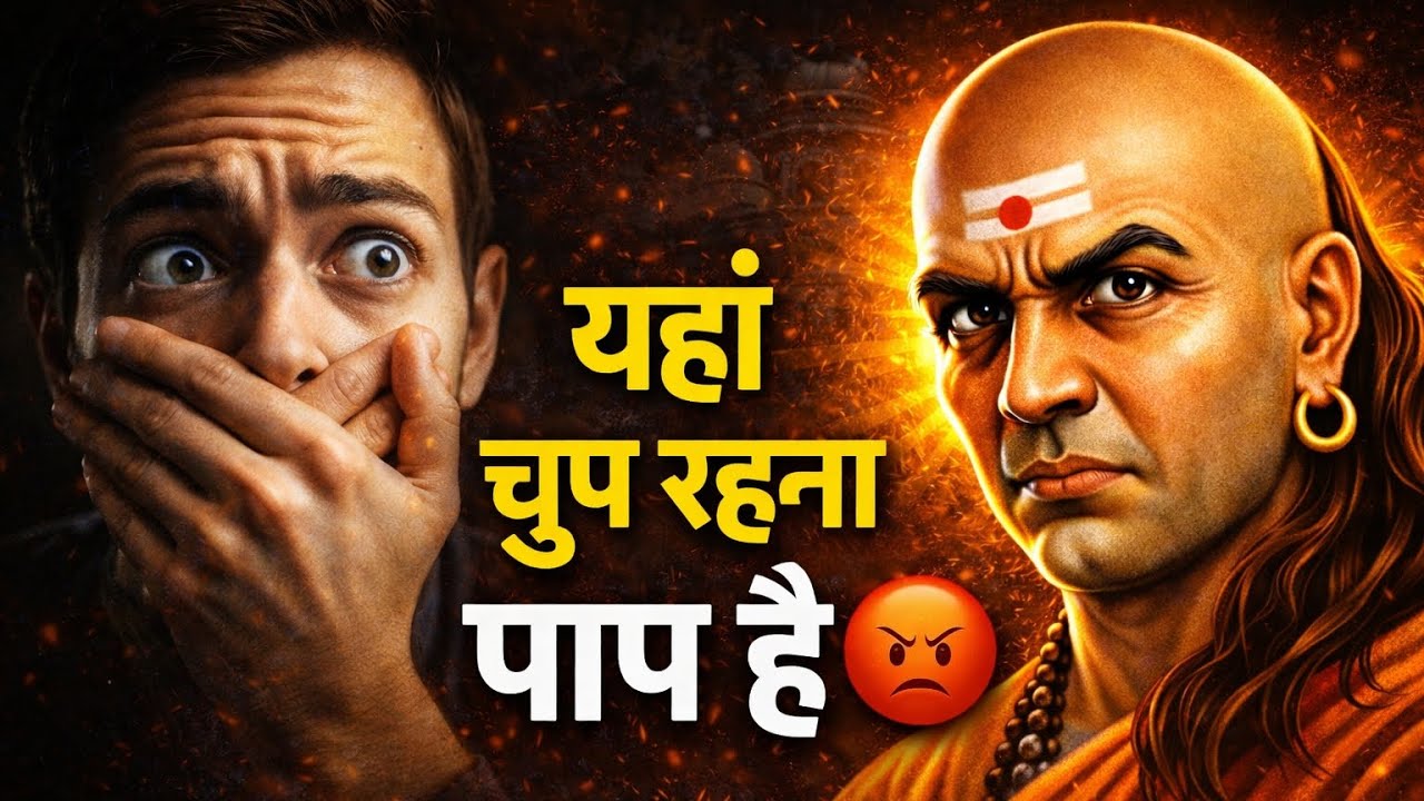 इन 12 जगहों पर चुप रहना पाप है 😡 | Self Respect Rules | Chanakya Niti Motivation