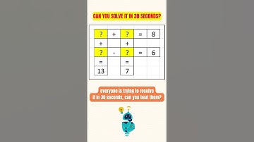 The IMPOSSIBLE Math Puzzle: Can YOU Solve It? #missingnumbers #mathchallenge #numbergame