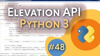 [#48] Google Maps Elevation API no Python