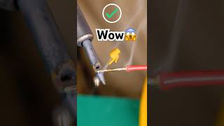 Soldering wire new trick #experiment