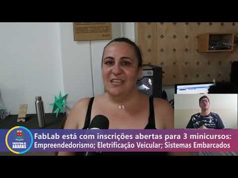 Inscrições abertas para três minicursos gratuitos no Fablab