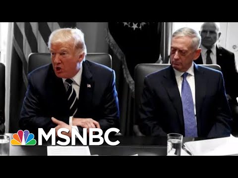 Trump Reportedly Called Generals 'Dopes And Babies' While Berating Them | The 11th Hour | MSNBC