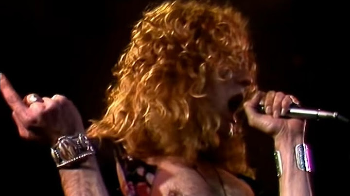 Stairway to Heaven Live version - Live performance video thumbnail