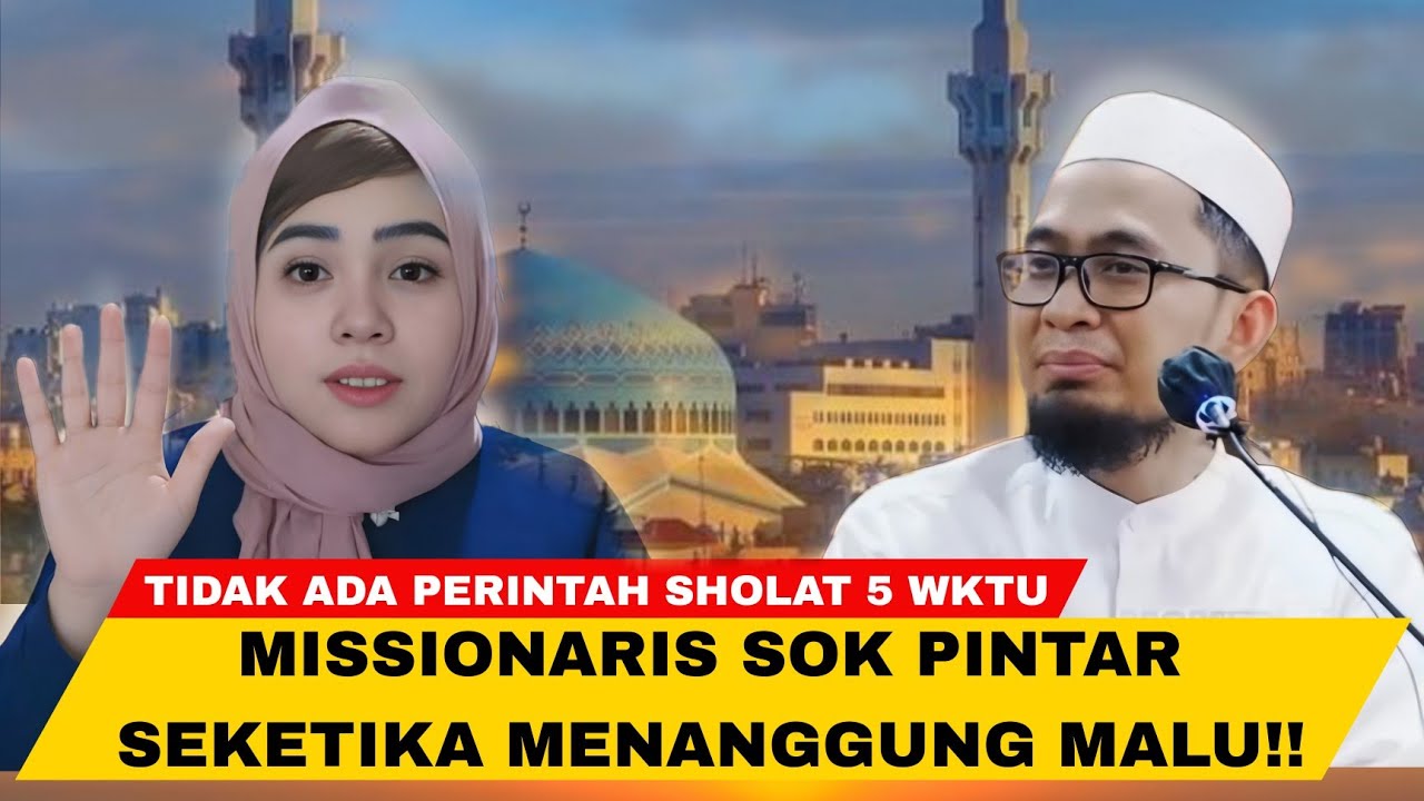 TIDAK ADA PERINTAH SHOLAT DI AL-QURAN‼️ UAH BUNGKAM KLAIM KLIRU MISSIONARIS INI!! 