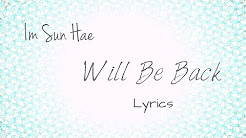 Video Mix - Im Sun Hae (ìž„ì„ í˜œ)- 'Will Be Back (ê¼­ ëŒì•„ì˜¤ë¦¬)' (Scarlet Heart: Ryeo OST, Part 9) [Han|Rom|Eng lyrics] - Playlist 