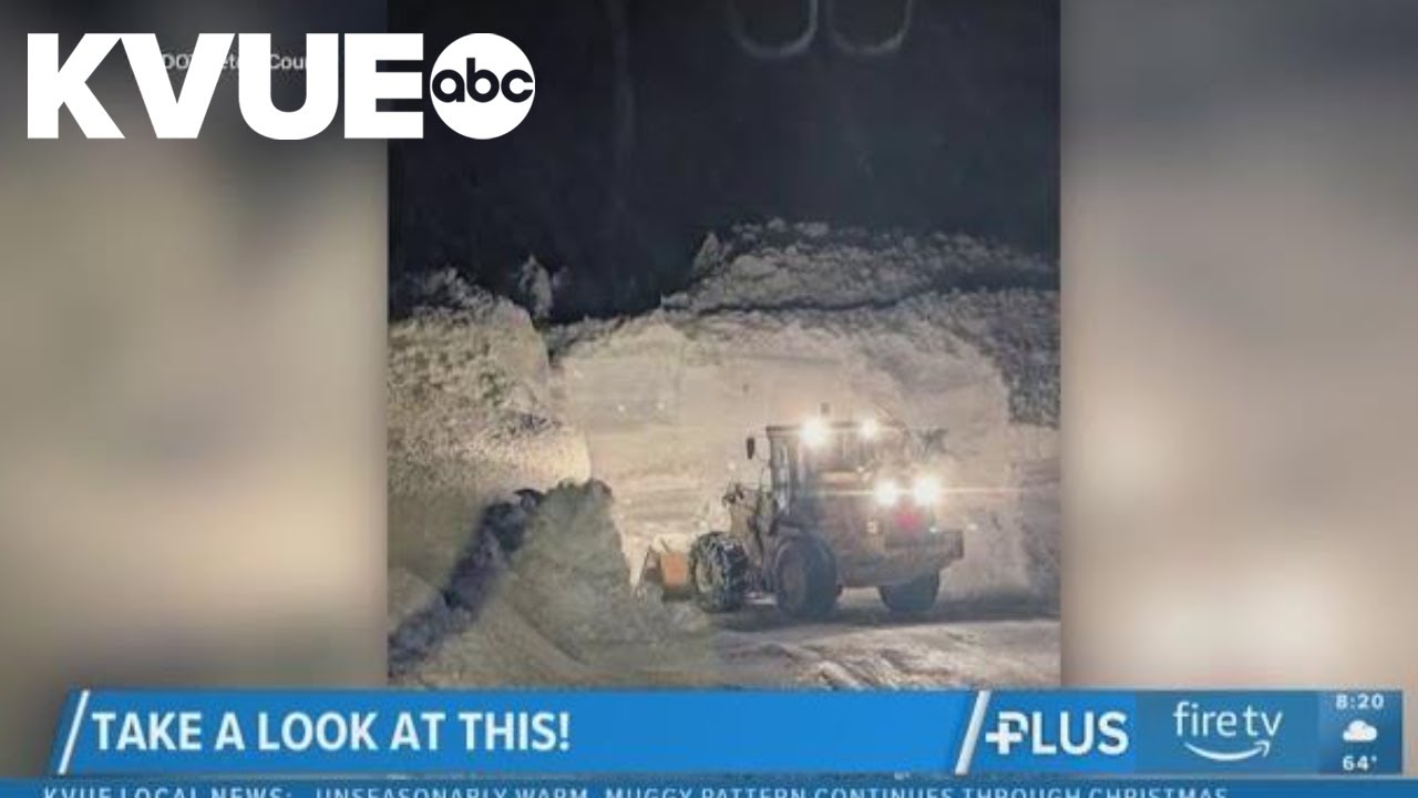 Crews in Wyoming cause avalanche - YouTube