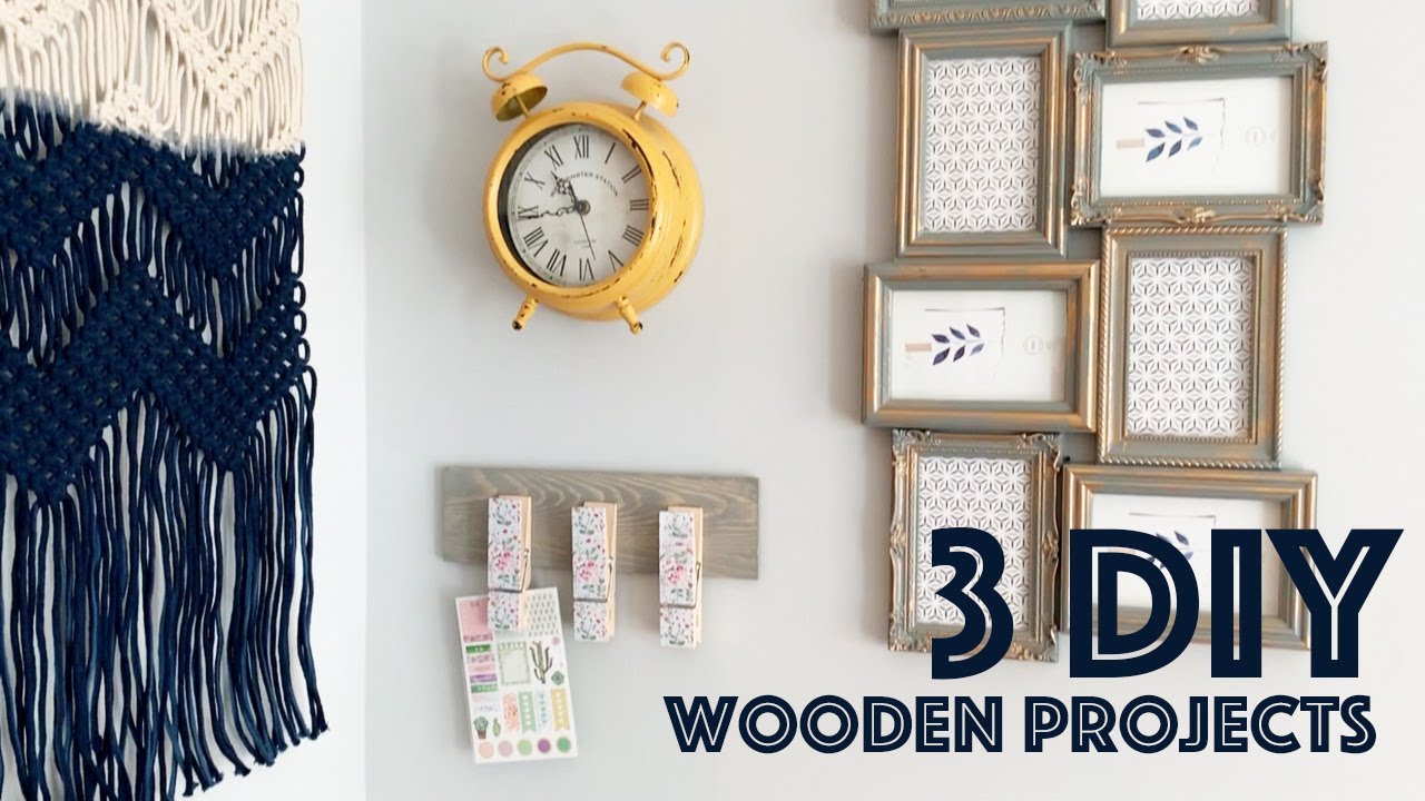 DIY Wooden Picture Holders • Passionshake