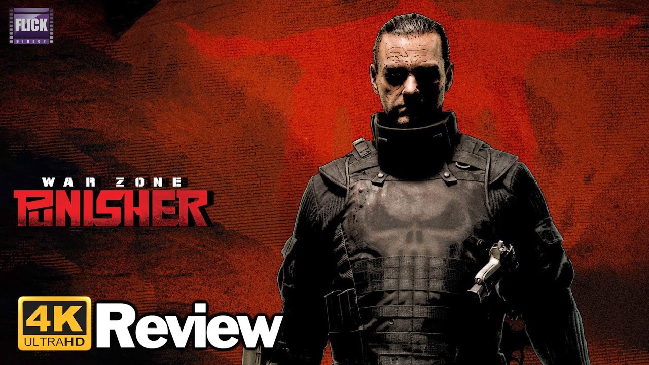 Punisher: War Zone 4K Blu-ray (4K Ultra HD + Blu-ray + Digital)