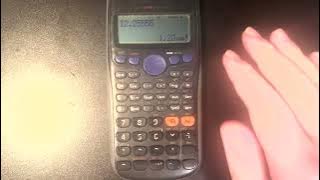 Scientific Notation on Calculator | Significant Figures on Calculator | Casio fx-82AU PLUS
