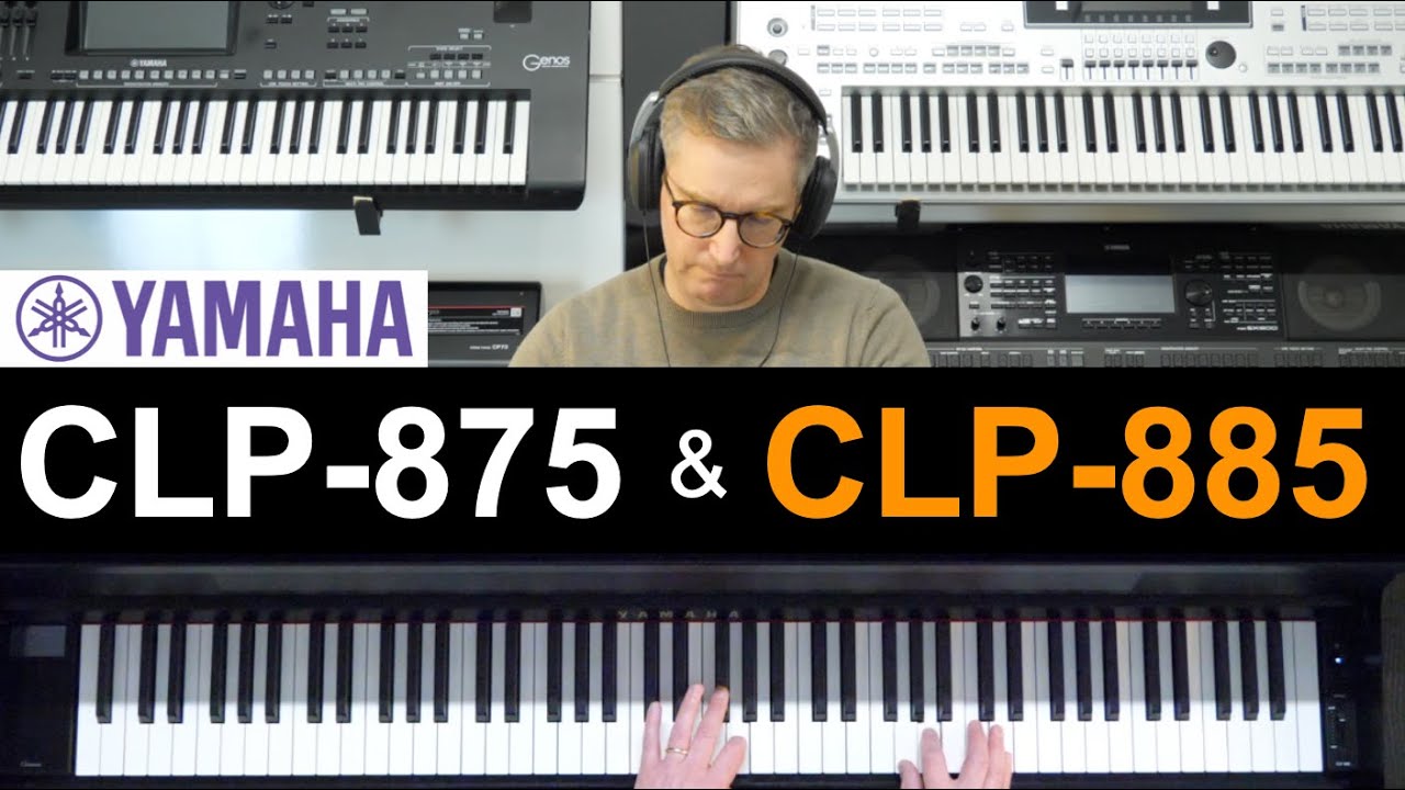Yamaha CLP-875 vs CLP-885: Sound Comparison | All Playing. No Talking.
