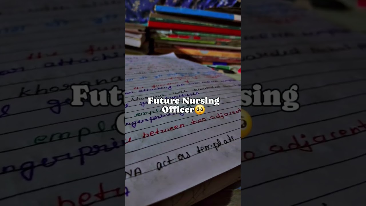 Future NURSING OFFICER 📚 🏥 ✨️ Motivational quotes ✅️