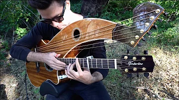 Fireflies - Owl City - Harp Guitar Cover (Fingerstyle)