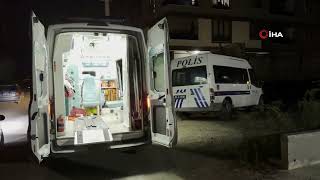 Balkondan Düşen Adam Hastaneye Kaldirildi