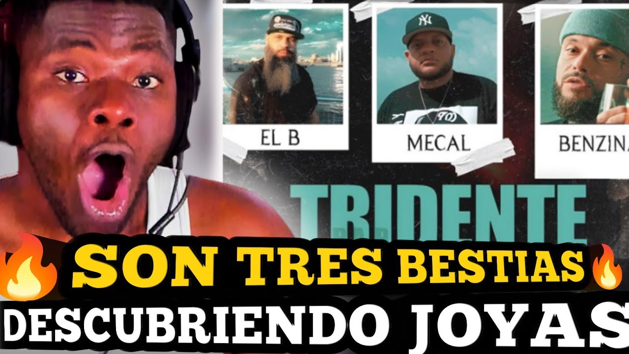 ¿ARMA O LÁPIZ? | “TRIDENTE” de MECAL ft. El B & BENZINA reacciona 🔥
