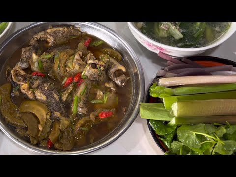 Video Cá Rô Đồng Kho Me Chấm Rau Vườn Thêm Mớ Nấm Mối Nấu... - youtube
