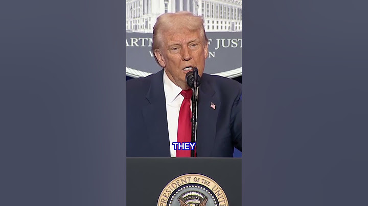 Trump says firefighters are being shot off ladders