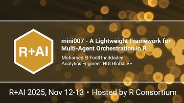 mini007 - A Lightweight Framework for Multi-Agent Orchestration in R