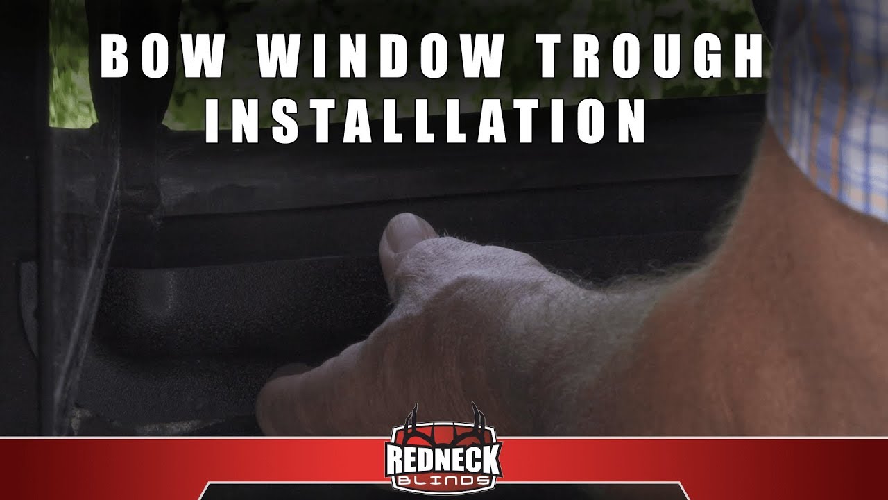 Bow Window Troughs Install Video YouTube