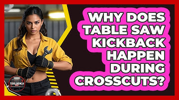 Why Does Table Saw Kickback Happen During Crosscuts? - ToolBench Pros