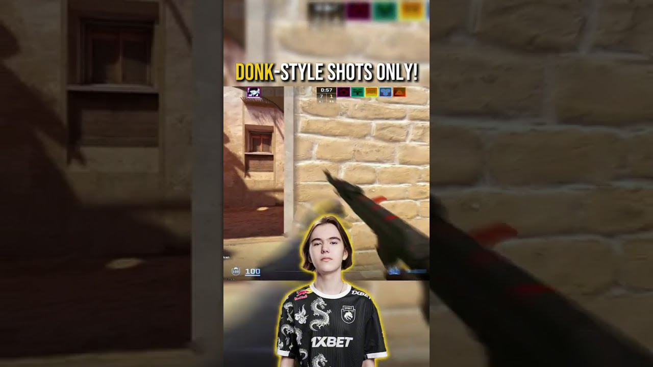 DONK-style aim! 😱  