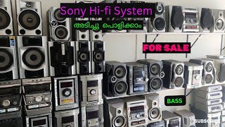 Sony VX8 Hi-Fi System 3400 PMPO | Full Working | Sound Test 🎶