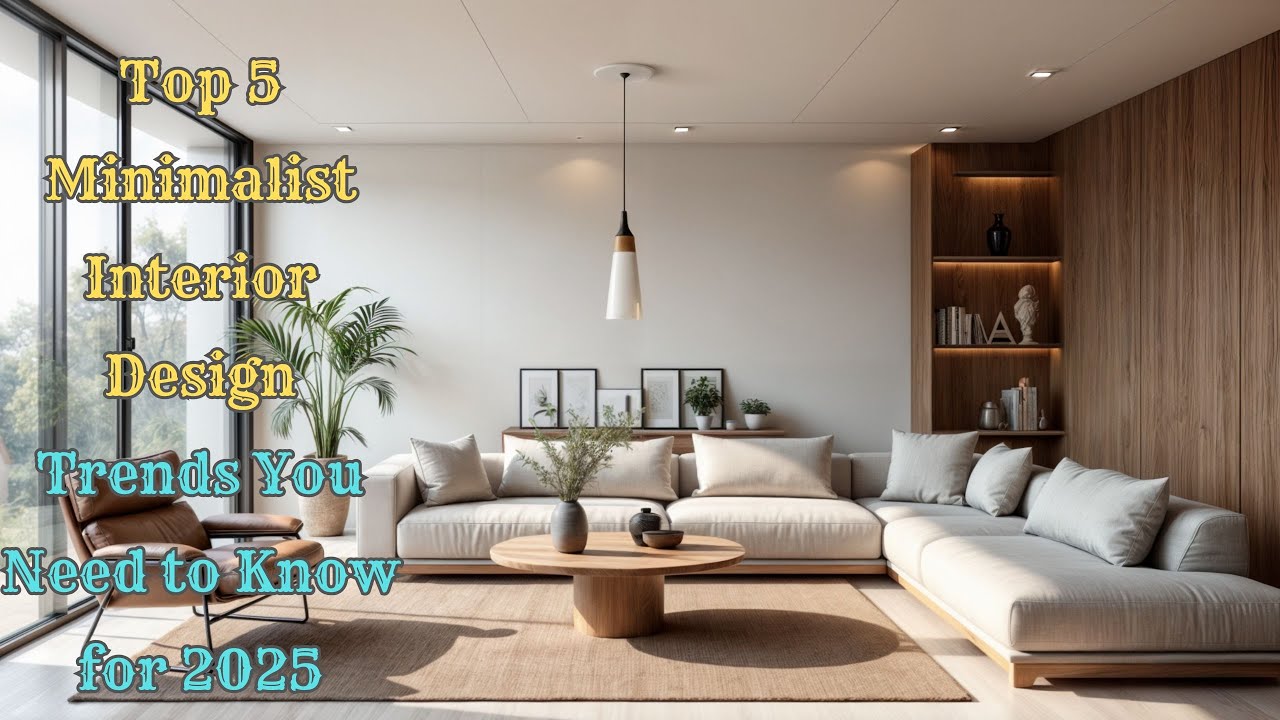Top 5 Minimalist Interior Design Trends You Need to Know for 2025 - YouTube