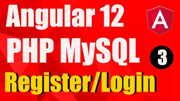 Part-3.   Angular 12 Register Login Part 3 using Auth |  Angular 12 Tutorial 2022