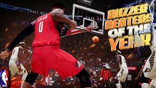 NBA 2K21 OFFICIAL TOP 10 BUZZER BEATERS Of The YEAR! - Clutch Shots & Epic Comebacks @PlayStation