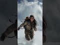 Running for Her Life in the Snow ❄️ Disaster Movie Scene