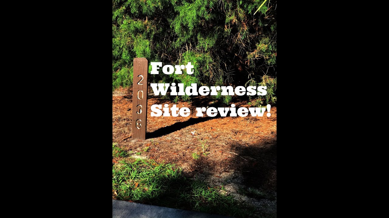 Disney's Fort Wilderness Campgrounds Tent/Pop up Site Review