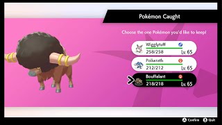 Shiny Bouffalant Dynamax Adventures, Pokemon Shield