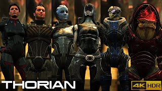 THORIAN Initial reaction - All Squadmates/Mass Effect Legendary Edition [4k/60fps/HDR]
