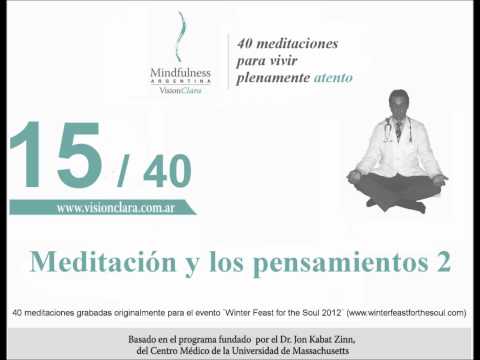 15. Meditación y pensamientos 2