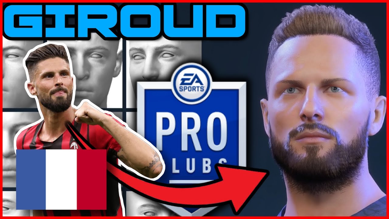 FIFA 23 Olivier Giroud Pro Clubs Look alike YouTube