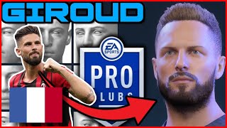 FIFA 23 Olivier Giroud Pro Clubs Look alike