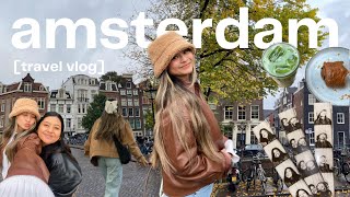 amsterdam in the fall 🚲🍂🎀 | biking, canal rides, markets, local food, & more